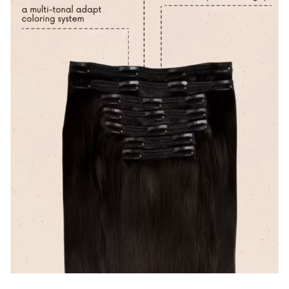 LUXURY FOR PRINCESS Black Hair Extensions